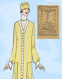Butterick 6678: 1920s Rare Misses Flapper Dress Size 36 B Vintage Sewing Pattern