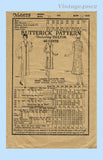Butterick 6678: 1920s Rare Misses Flapper Dress Size 36 B Vintage Sewing Pattern