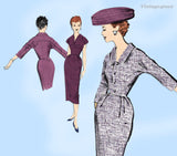 Butterick 8088: 1950s Uncut Misses Dutch Boy Dress 36 B Vintage Sewing Pattern