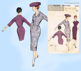 Butterick 8088: 1950s Uncut Misses Dutch Boy Dress 36 B Vintage Sewing Pattern