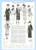 Butterick 9964: 1910s Stunning Misses WWI Coat Size 38 B Vintage Sewing Pattern