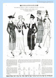 1910s Butterick Autumn 1918 Quarterly Sewing Pattern Catalog 74 pgs Digital Download