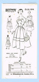 Mail Order D2194: 1950s Misses Dress & Jacket Sz 34 B Vintage Sewing Pattern