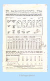 Butterick 3150: 1940s Chic Uncut Misses Evening Jacket 36B Vintage Sewing Patter