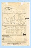 Butterick 4214: 1940s Chic Misses Cutaway Evening Coat 34B Vintage Sewing Pattern