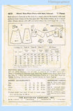 Butterick Pattern 4610 Envelope Back