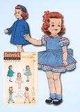 1950s Vintage Butterick Sewing Pattern 7155 21 Inch Toni Doll Clothes Set