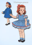 1950s Vintage Butterick Sewing Pattern 7155 21 Inch Toni Doll Clothes Set