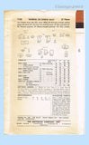 1950s Vintage Butterick Sewing Pattern 7155 21 Inch Toni Doll Clothes Set