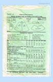 Butterick 9403: 1940s day Dress and Apron Vintage Sewing Pattern Plus Size Uncut 44 B
