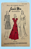 1940s Vintage Singer Manikin Doll Clothes Sewing Pattern Uncut Butterick Designs Set 1