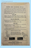 1940s Vintage Singer Manikin Doll Clothes Sewing Pattern Uncut Butterick Designs Set 1