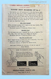 1940s Vintage Singer Manikin Doll Clothes Sewing Pattern 3 Rare Butterick Designs Set 2