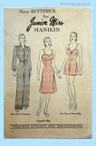 1940s Vintage Singer Manikin Doll Clothes Sewing Pattern 3 Rare Butterick Designs Set 2