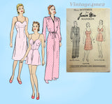 1940s Vintage Singer Manikin Doll Clothes Sewing Pattern 3 Rare Butterick Designs Set 2