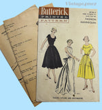 1950s Vintage Singer Manikin Doll Clothes Sewing Pattern Uncut Butterick Designs Group 8