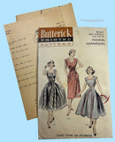 1950s Vintage Singer Manikin Doll Clothes Sewing Pattern Uncut Butterick Designs Group 9
