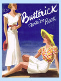 1930s Vintage Butterick Pattern Book Summer 1934 Catalog 50 Pages Gowns Dresses