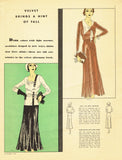 1930s Digital Download Butterick Quarterly Catalog Fall 1931 Magazine Pattern Book