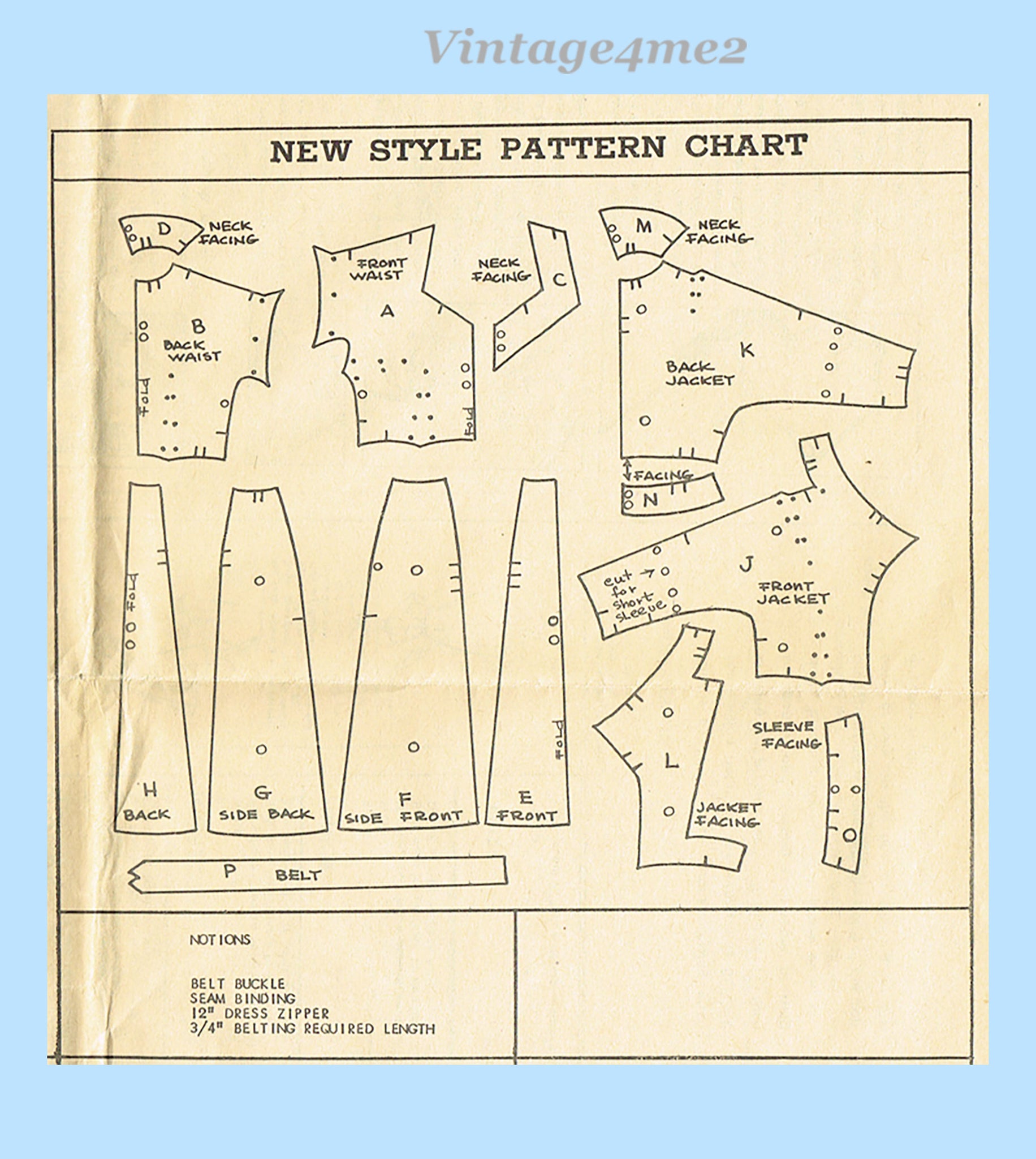 1950s Vintage Clotilde Sewing Pattern 3247 Uncut Misses Dress & Jacket