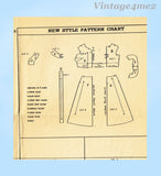 Clotilde 3252: 1950s Uncut Plus Size Day Dress Sz 45 B Vintage Sewing Pattern