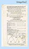 Du Barry 2050: 1930s Stunning Misses Street Dress Sz 34 B Vintage Sewing Pattern