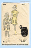 1930s Vintage Du Barry Sewing Pattern 936B Cute Toddler Girls Dress Size 6