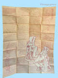 1940s Vintage Workbasket Embroidery Transfer Pattern Uncut Ladies Mexican Jacket