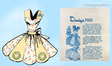1940s Vintage Mail Order Sewing Pattern 7031 Uncut Misses Flared Apron Fits All