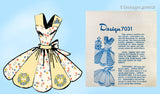 1940s Vintage Mail Order Sewing Pattern 7031 Uncut Misses Flared Apron Fits All