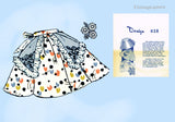 Design 628: 1950s Uncut Misses Cocktail Apron Fits All Vintage Sewing Pattern