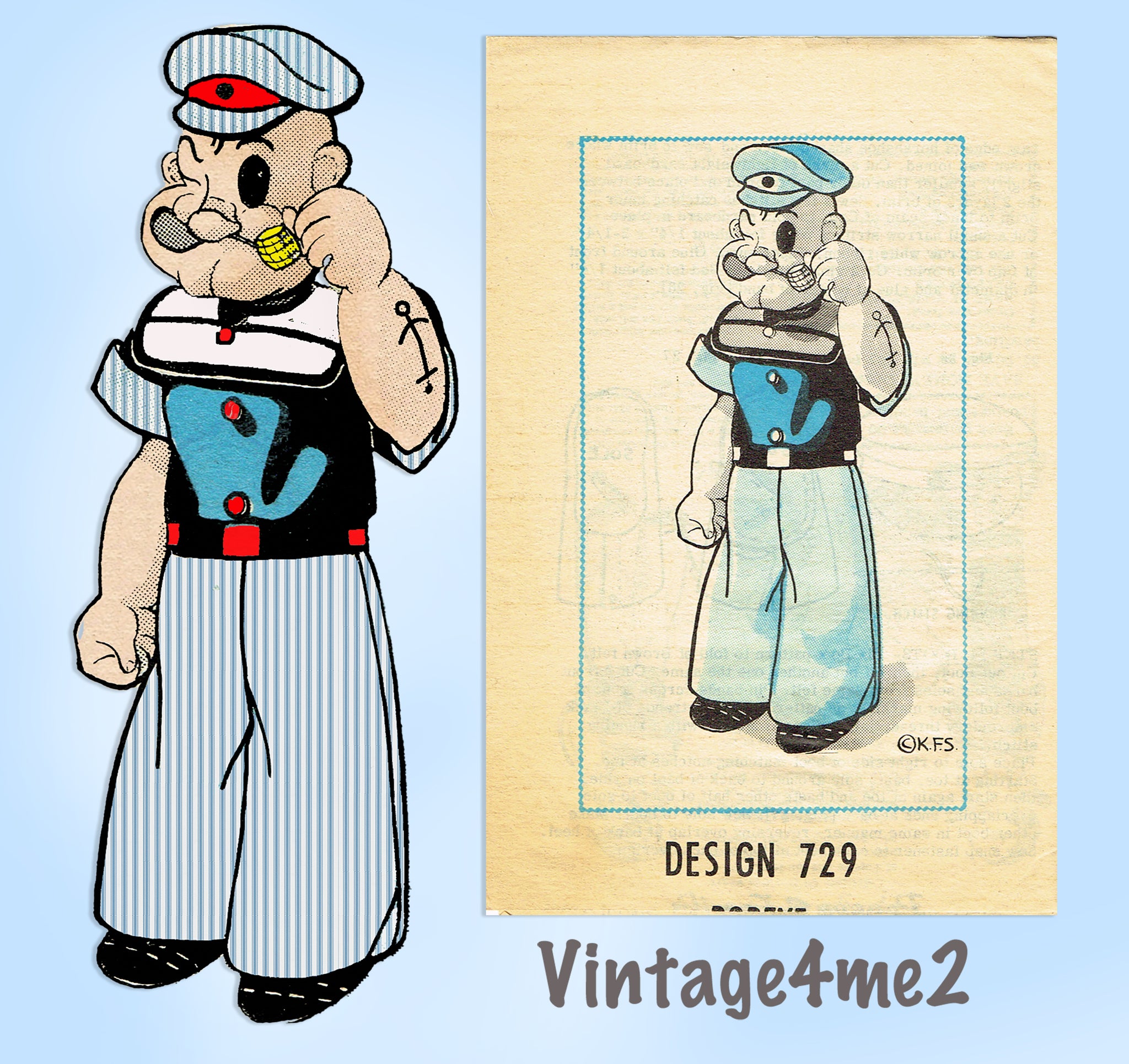 Popeye sales stuffed doll