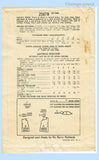 Du Barry 2567: 1940s Darling WWII Baby Girls Dress Sz 1 Vintage Sewing Pattern