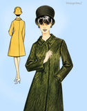 Elle Va-Bien Pattern No. 3804 - Flared Coat with English Collar
