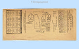 Excella Pattern E 1931 Envelope Back