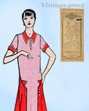 Excella 2471: 1920s Misses Flapper Dress Size 34 Bust Vintage Sewing Pattern