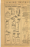 Hollywood Starlet 1199: 1940s WWII Skirt & Blouse Sz 30 B Vintage Sewing Pattern