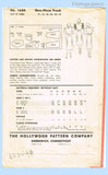 Hollywood Starlet 1686: 1930s Stylish Misses Street Dress Sz 34 B Vintage Sewing Pattern