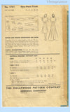 Hollywood Starlet 1781: 1930s Womens Evening Gown 38 B Vintage Sewing Pattern