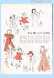 Hollywood 1292: 1930s Baby Girls Dress & Scottie Dog Toy Sz 1 Vintage Sewing Pattern