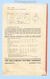 Hollywood Starlet 1416: 1930s Glamorous Misses Nightgown 34B Vintage Sewing Pattern