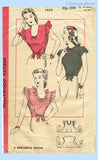 Hollywood Pattern 1633 Envelope Front