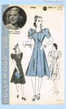 Hollywood Starlet Pattern 1796 Envelope Front