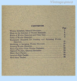 1923 Woman's Institute Woolen Materials & Tailored Plackets Course Book 12