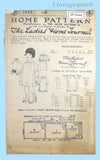 Ladies Home Journal 1815: 1910s Uncut Toddler Girls Dress Vintage Sewing Pattern