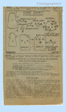 Ladies Home Journal 1815: 1910s Uncut Toddler Girls Dress Vintage Sewing Pattern