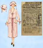 Ladies Home Journal 3216: 1920s Uncut Negligee & Hat 35 B Vintage Sewing Pattern