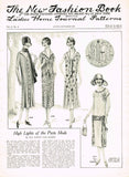 Instant Digital Download 1920s Ladies Home Journal New Fashion Book 1925 Pattern Catalog
