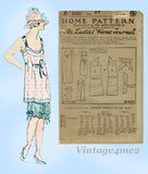 Ladies Home Journal 2282: 1920s Uncut Misses Camisole  36 B Vintage Sewing Pattern