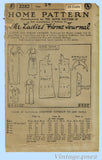 Ladies Home Journal 2282: 1920s Uncut Misses Camisole  36 B Vintage Sewing Pattern